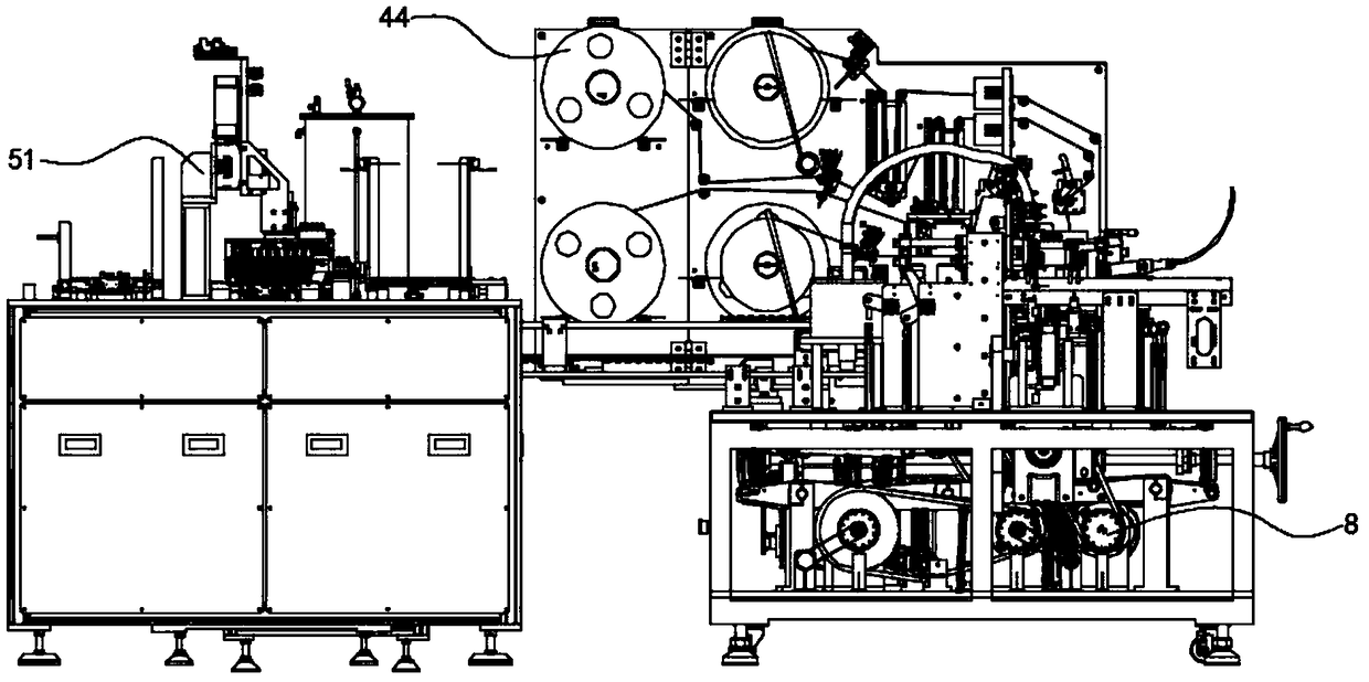 Full-automatic lithium battery production line