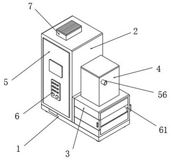 Antibacterial agent spraying device for plant antibacterial printed fabric