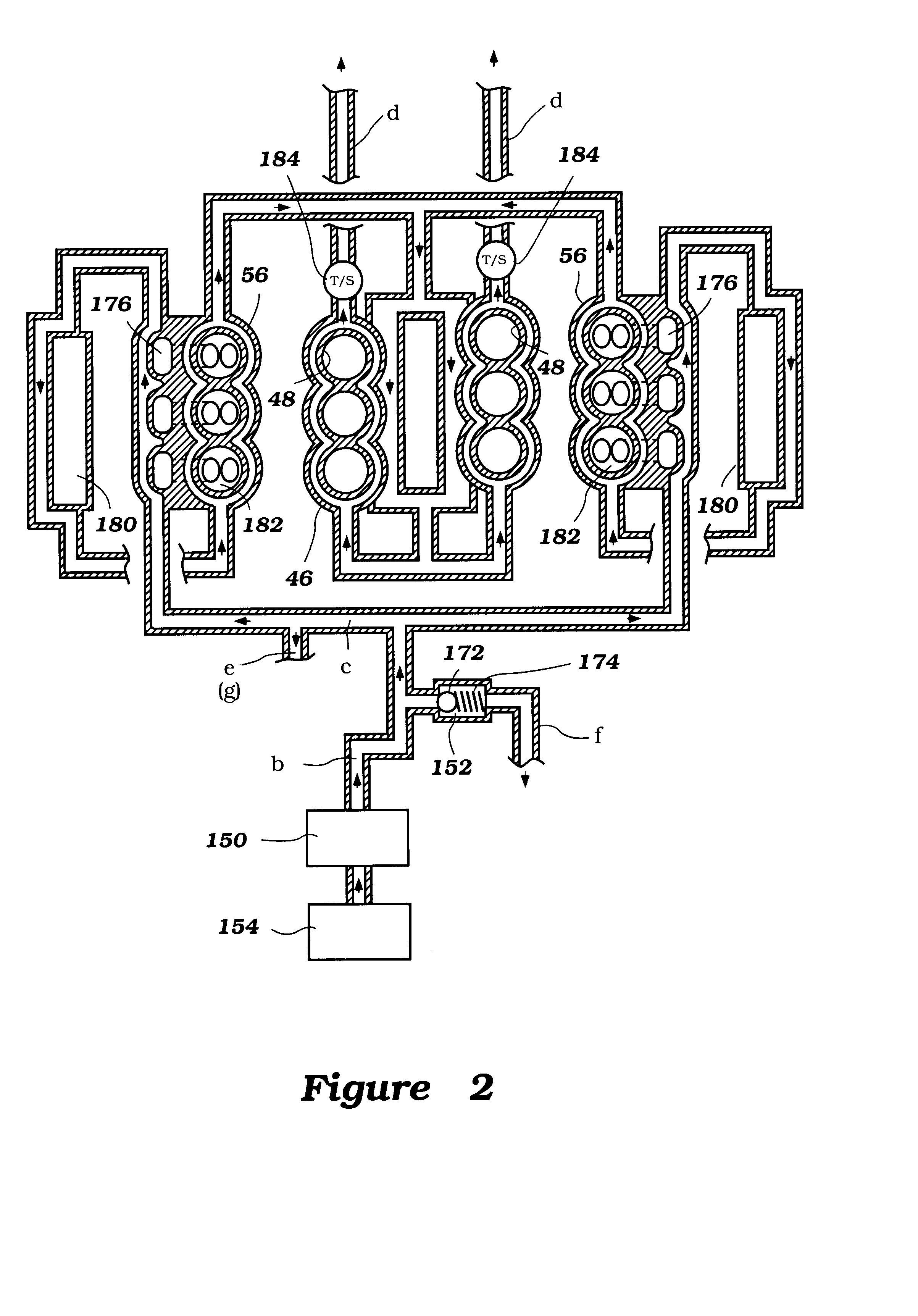 Outboard motor cooling system