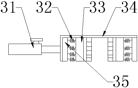 Color printing packaging coated film device