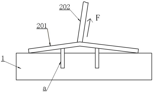 Steel-concrete composite beam connecting key drawing and bending performance test method and test equipment thereof