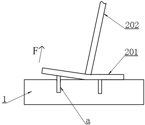 Steel-concrete composite beam connecting key drawing and bending performance test method and test equipment thereof