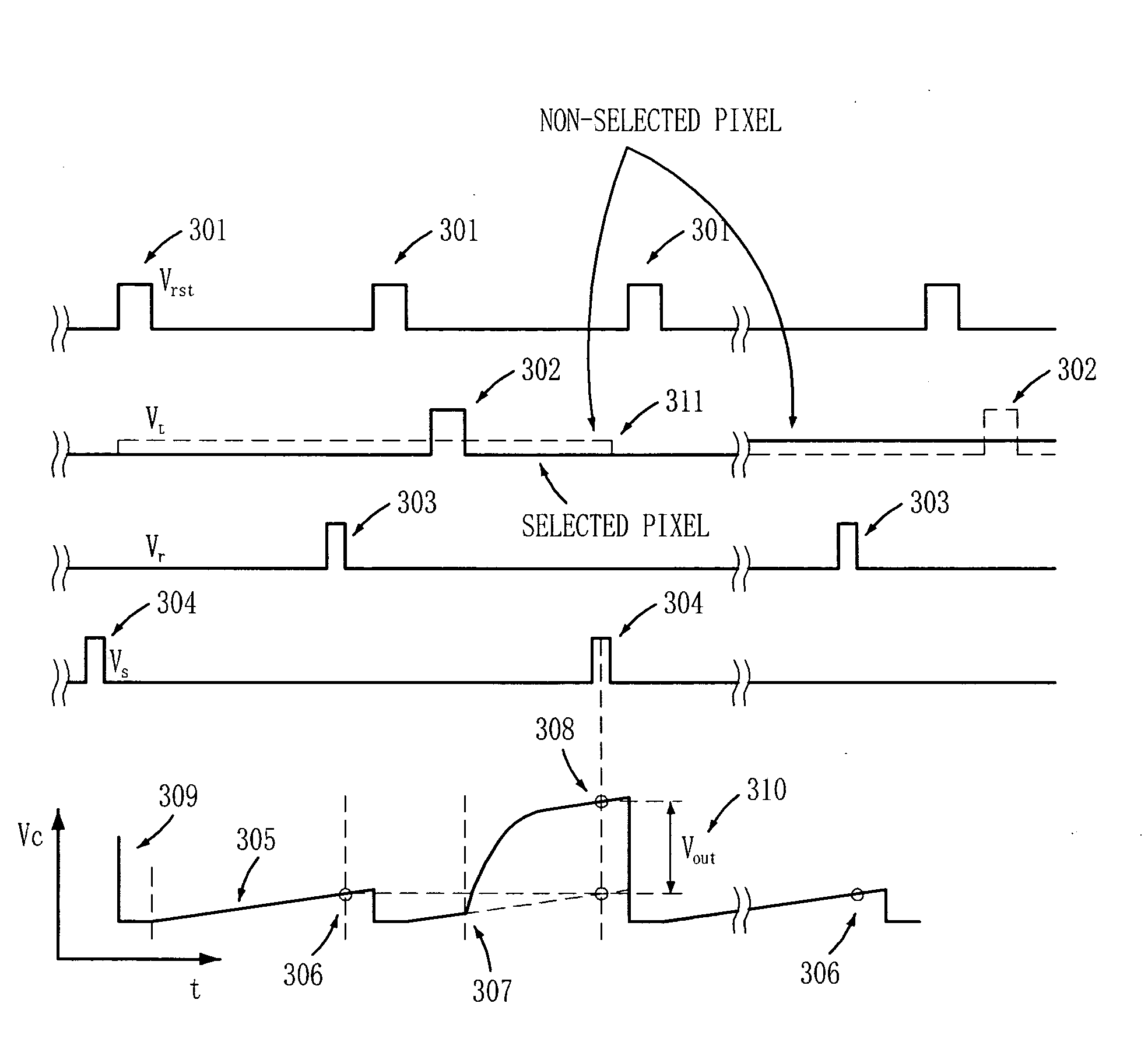 Image pixel employing floating base readout concept, and image sensor and image sensor array including the image pixel