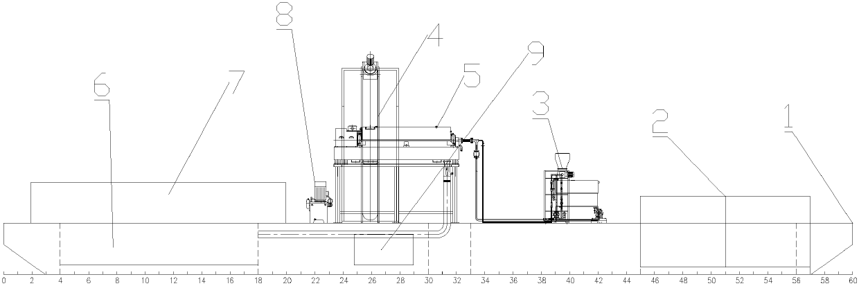 Overwater comprehensive treatment ship for bottom mud and treatment method of overwater comprehensive treatment ship