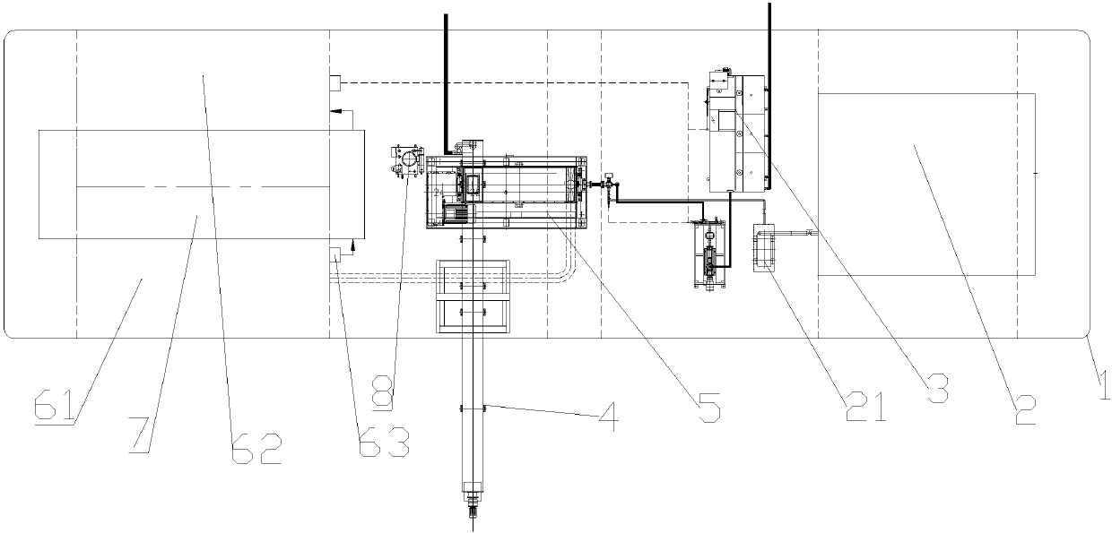 Overwater comprehensive treatment ship for bottom mud and treatment method of overwater comprehensive treatment ship