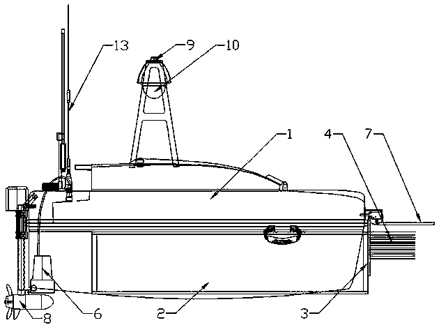 Autonomous navigation water surface robot cleaner