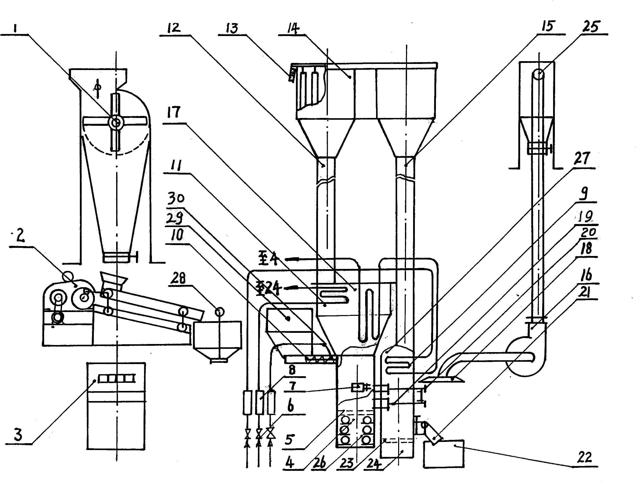 Equipment for preparing regenerated fluoride salt or alumina from waste of aluminium electrolysis