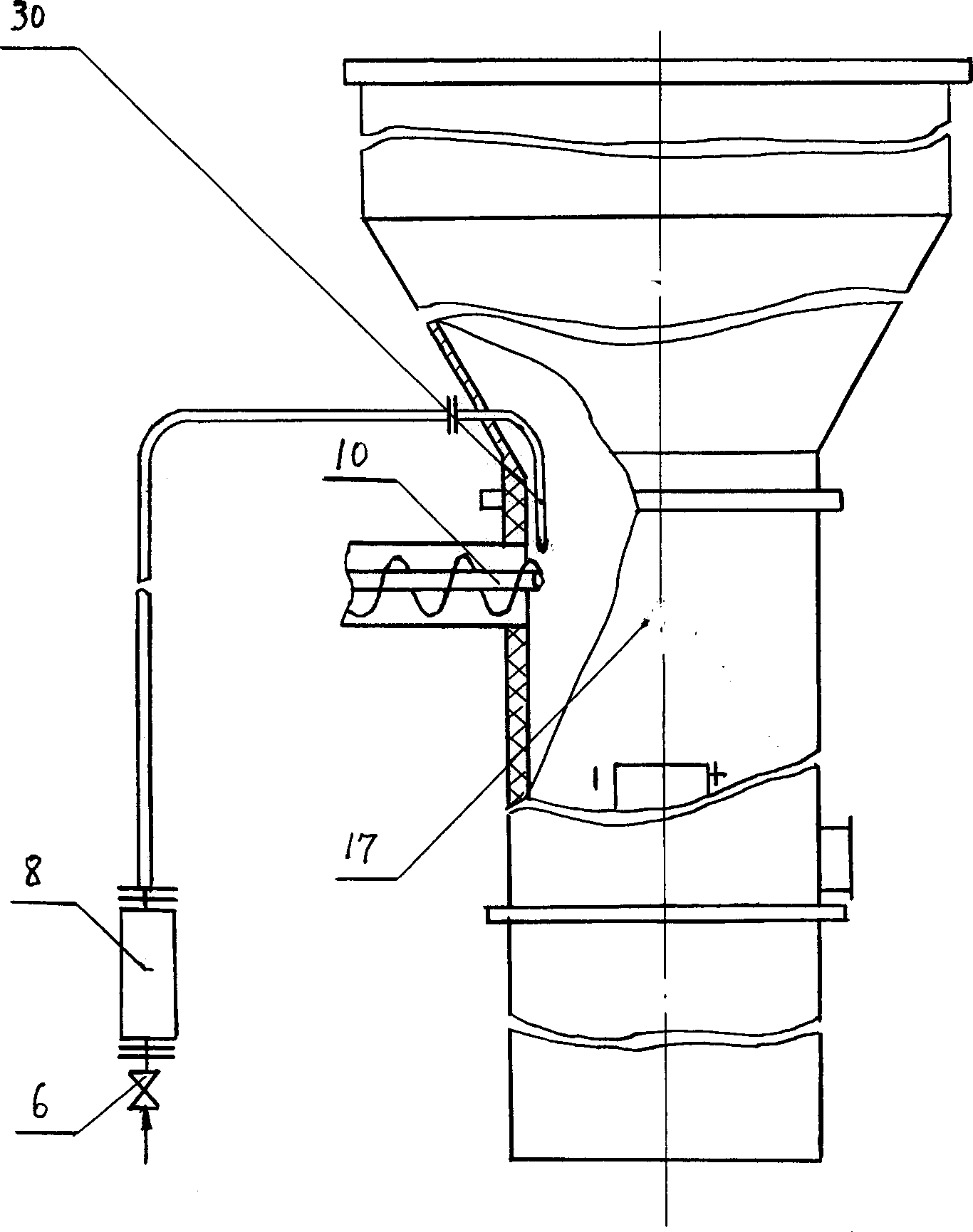 Equipment for preparing regenerated fluoride salt or alumina from waste of aluminium electrolysis