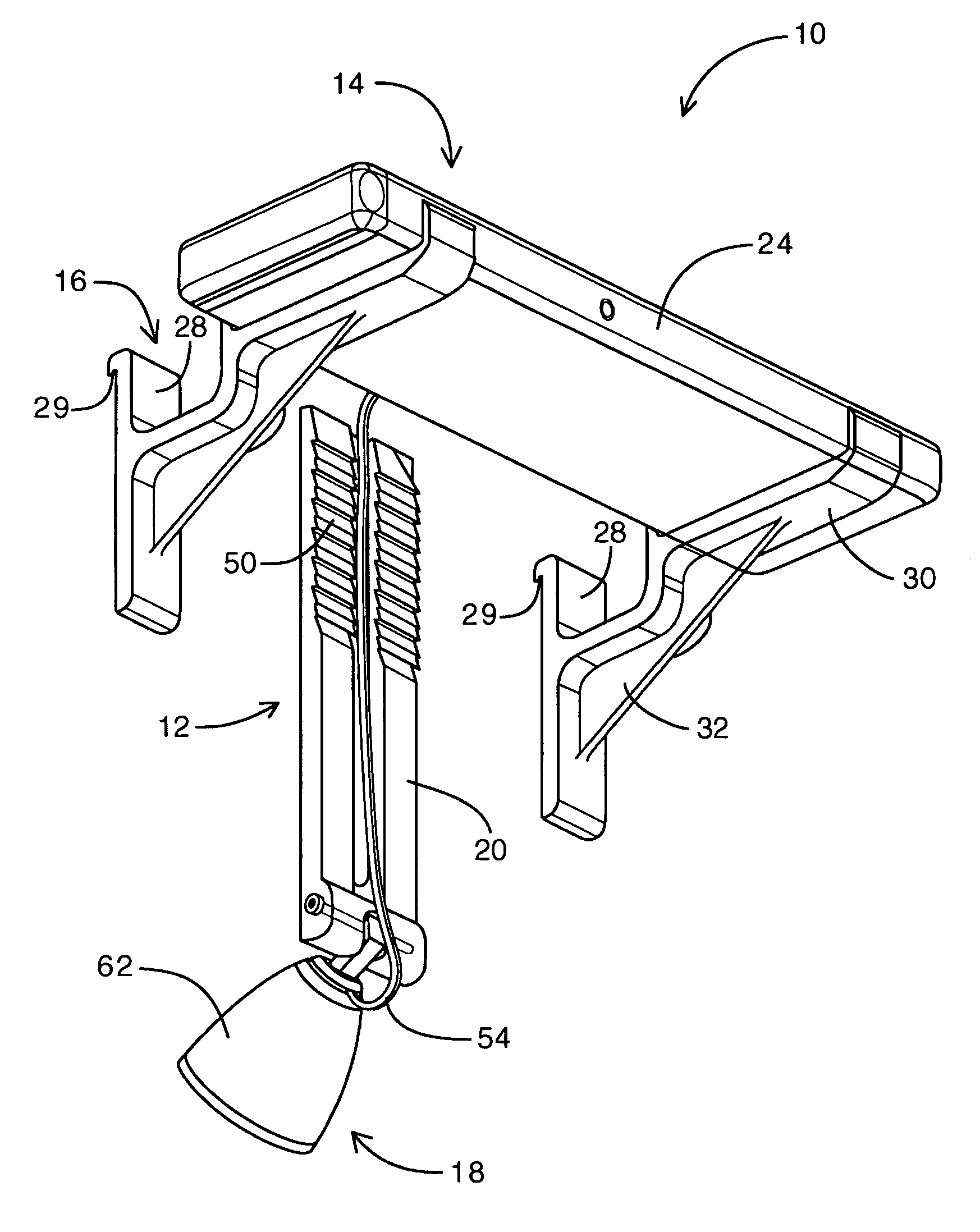 Solar powered lighting assembly