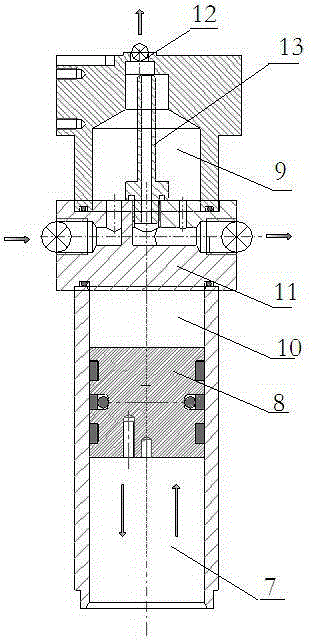 Oil-gas separation cylinder, oil-gas separation device and oil chromatography