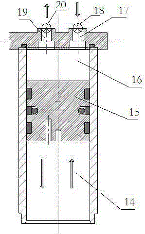 Oil-gas separation cylinder, oil-gas separation device and oil chromatography