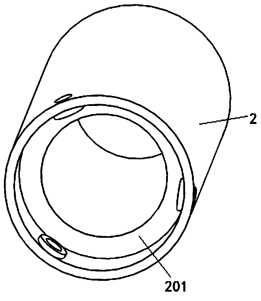 A shell cleaning device for waste lead-acid batteries