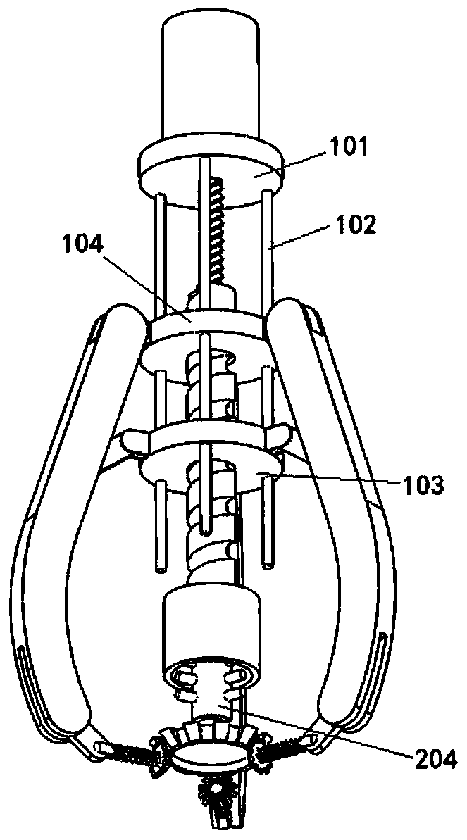 A shell cleaning device for waste lead-acid batteries