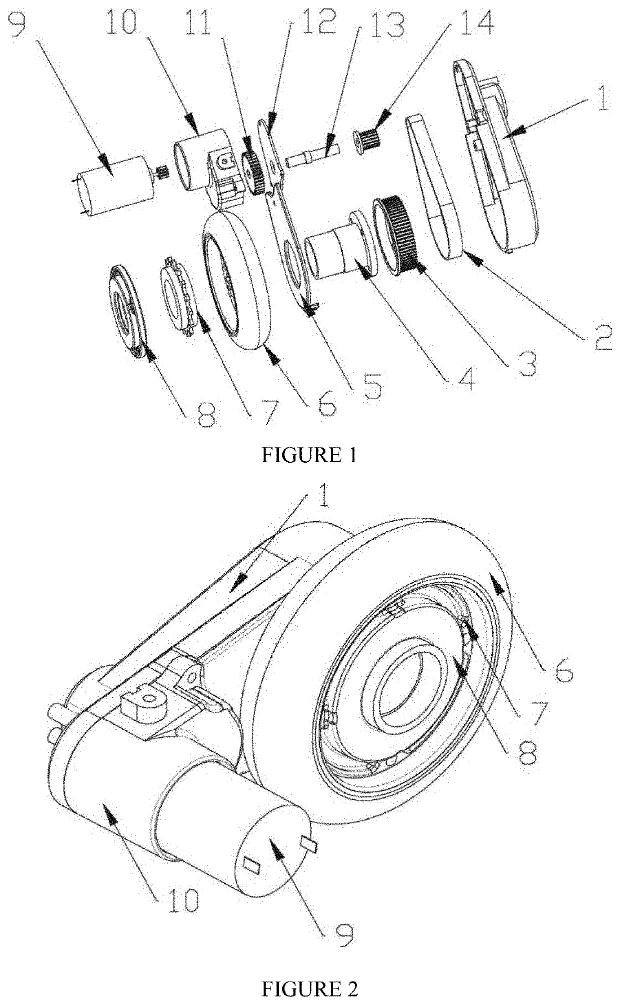 Transmission and drive system for an electric vehicle