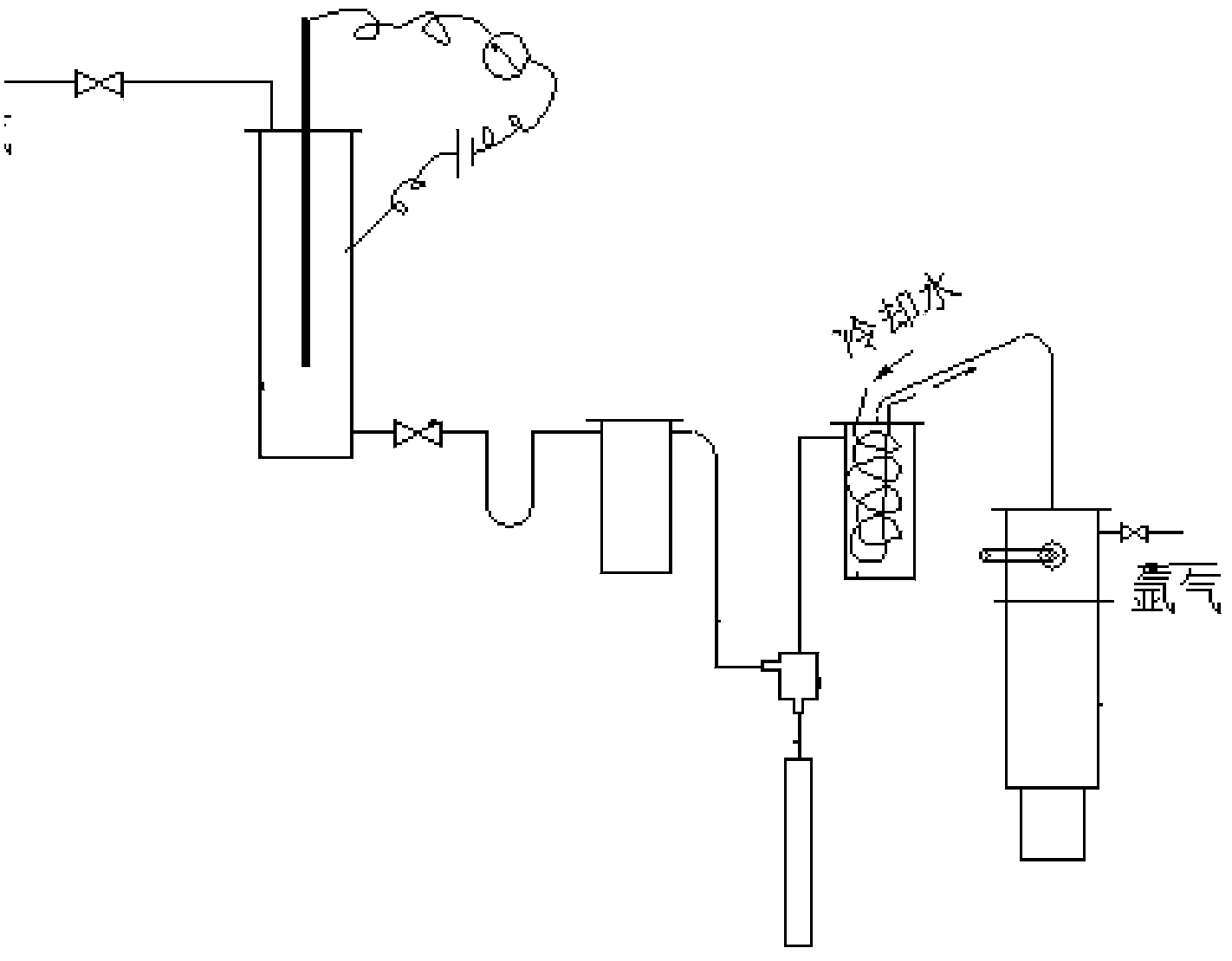 Device and method for filling dual process interface heat pipe with solid working mediums