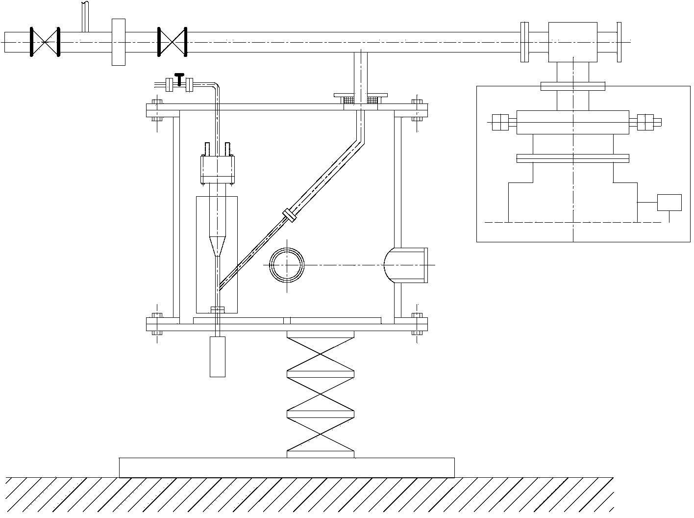 Device and method for filling dual process interface heat pipe with solid working mediums