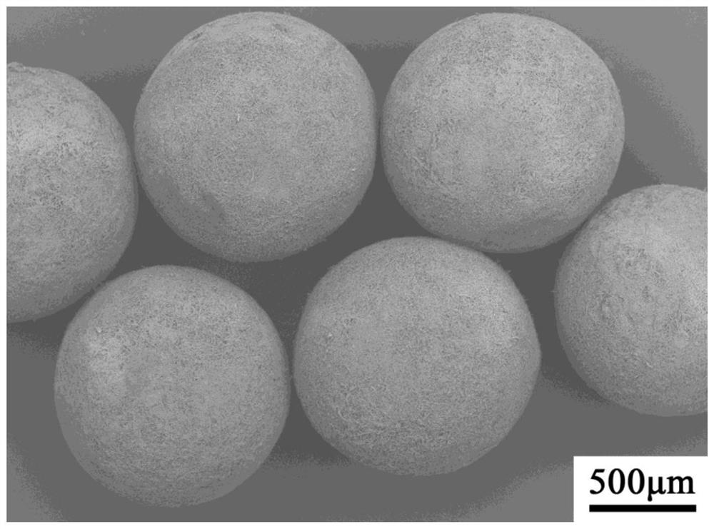 M-aminobenzoic acid spherical crystal and preparation method thereof