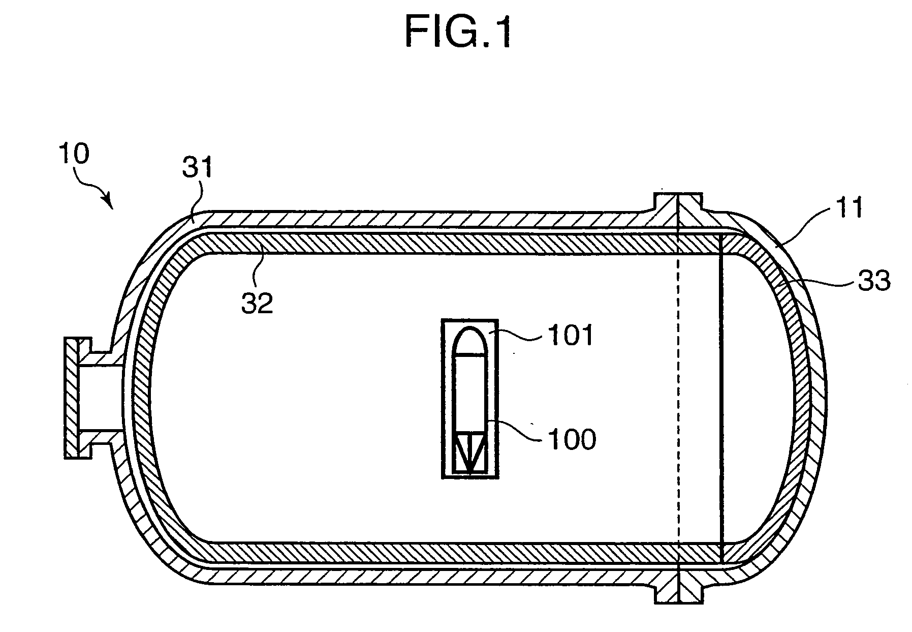 Method of Cleaning Inside of Pressure Vessel for Blasting