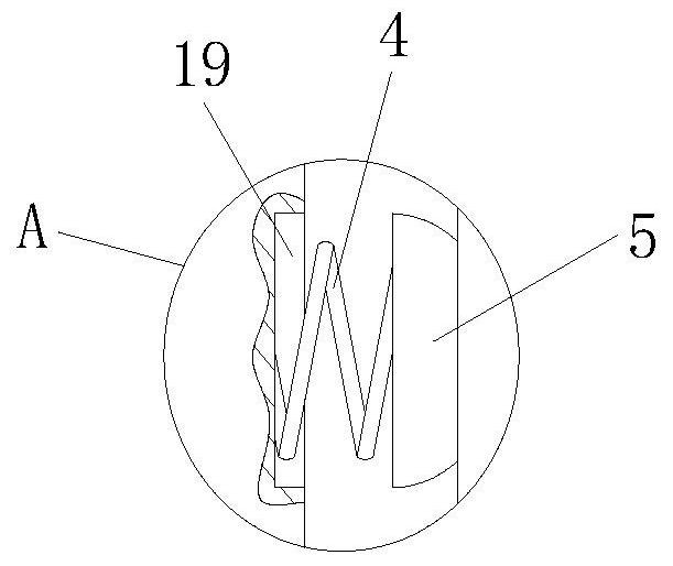 Protective shell for lithium battery cell and use method thereof