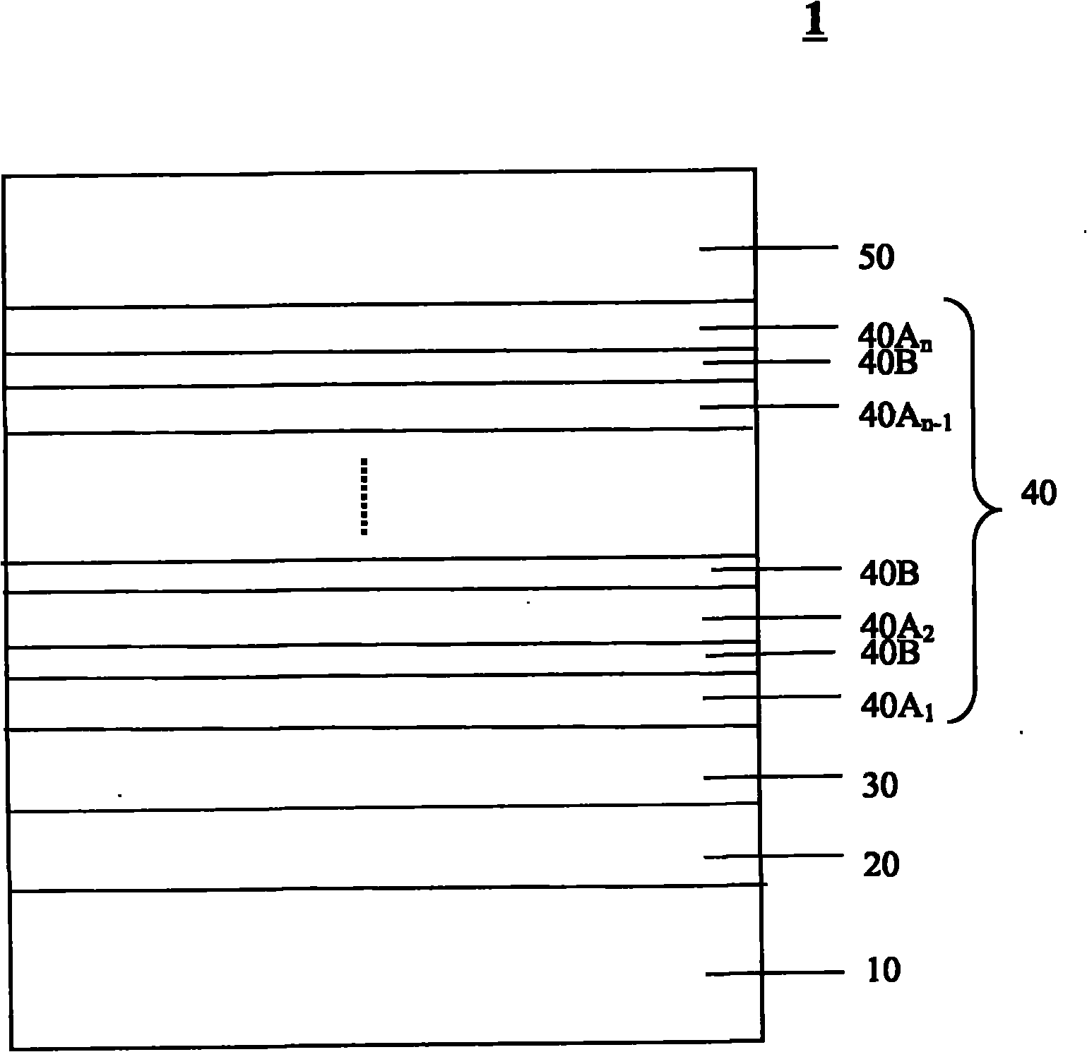 Light-emitting component and manufacturing method thereof