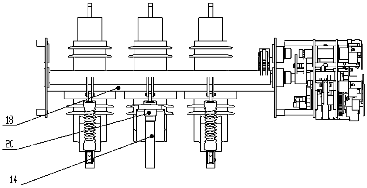 Environmentally friendly gas insulation switch cabinet