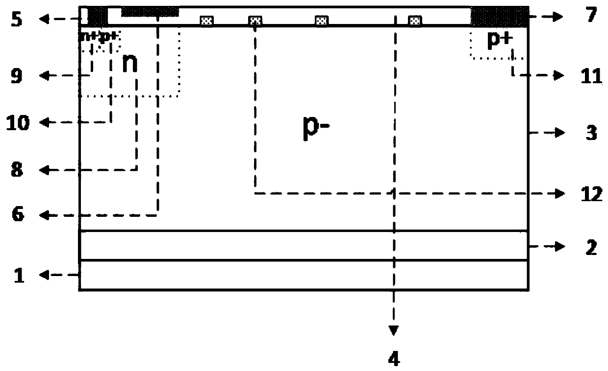 Power Devices with Fixed Interfacial Charge Field Limiting Loops