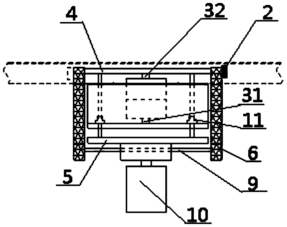 Tray conveying system and transfer machine thereof