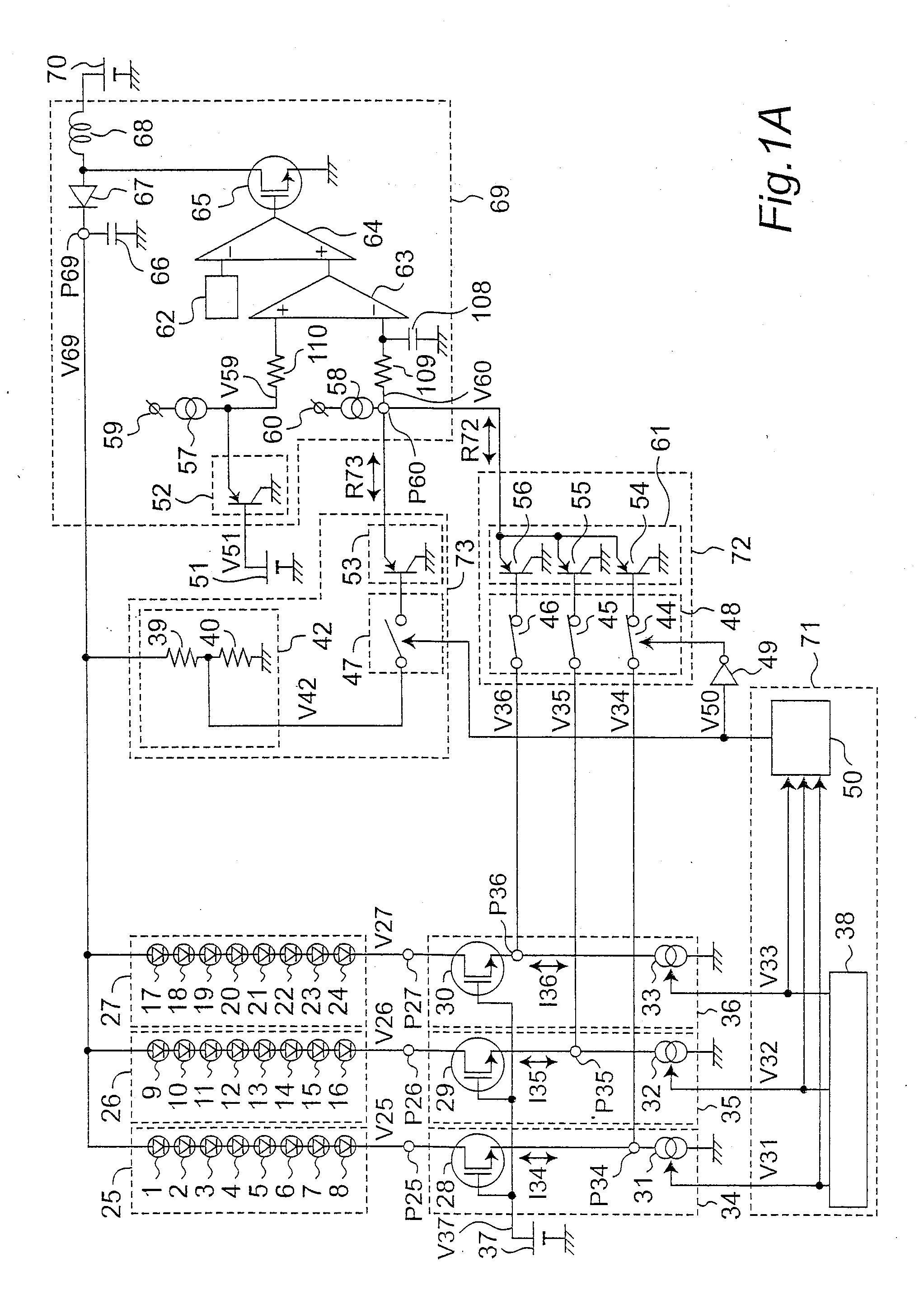 Light emitting element driving apparatus