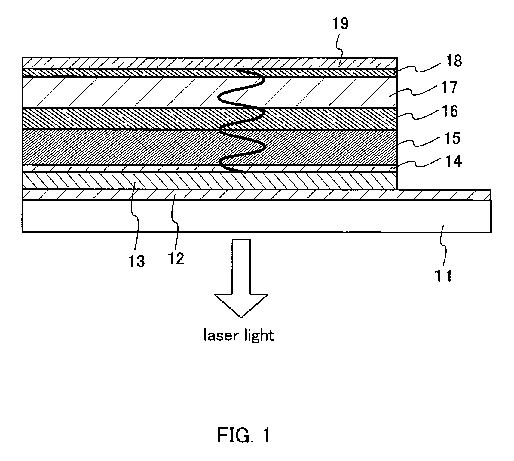 Organic laser apparatus