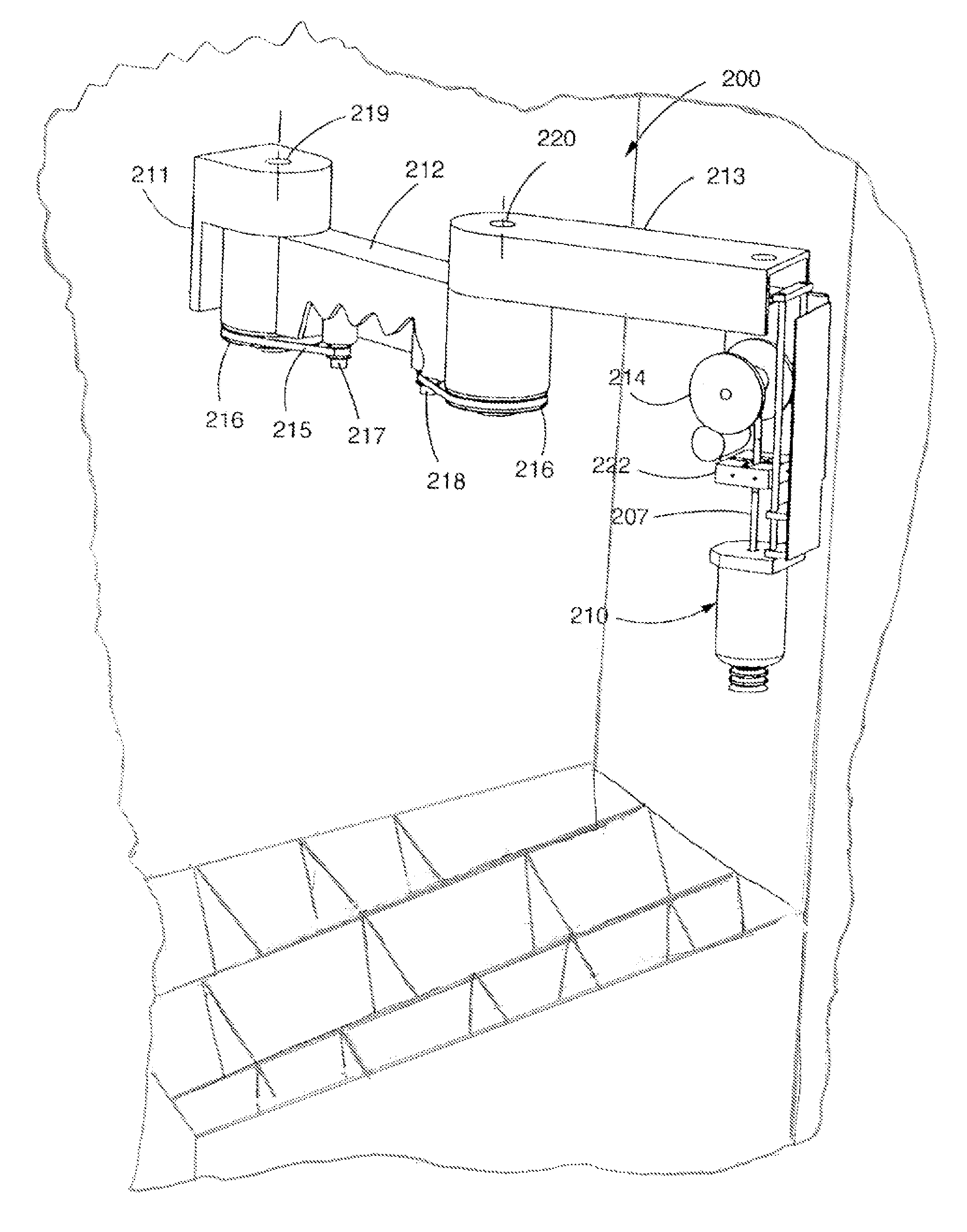 Control system for and method of controlling product delivery systems