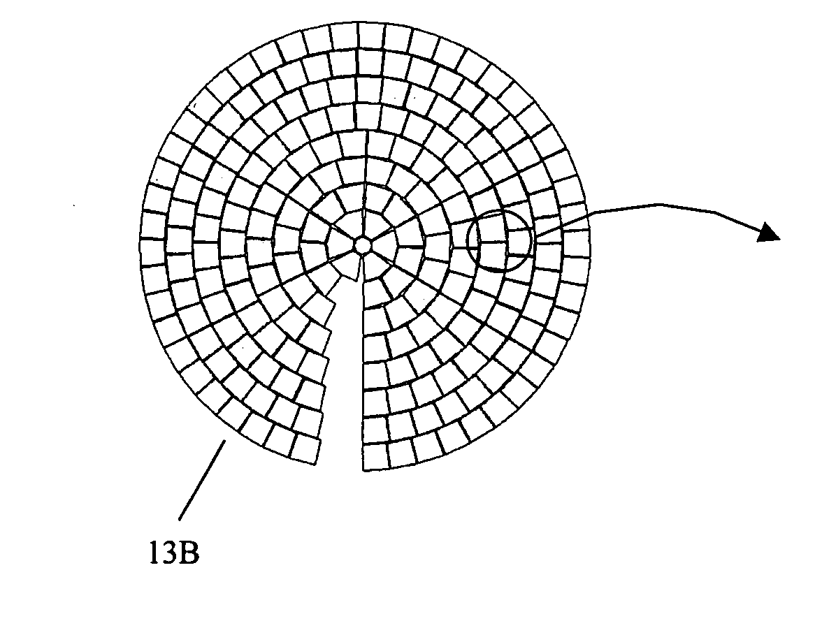 Three-dimensional display using variable focusing lens