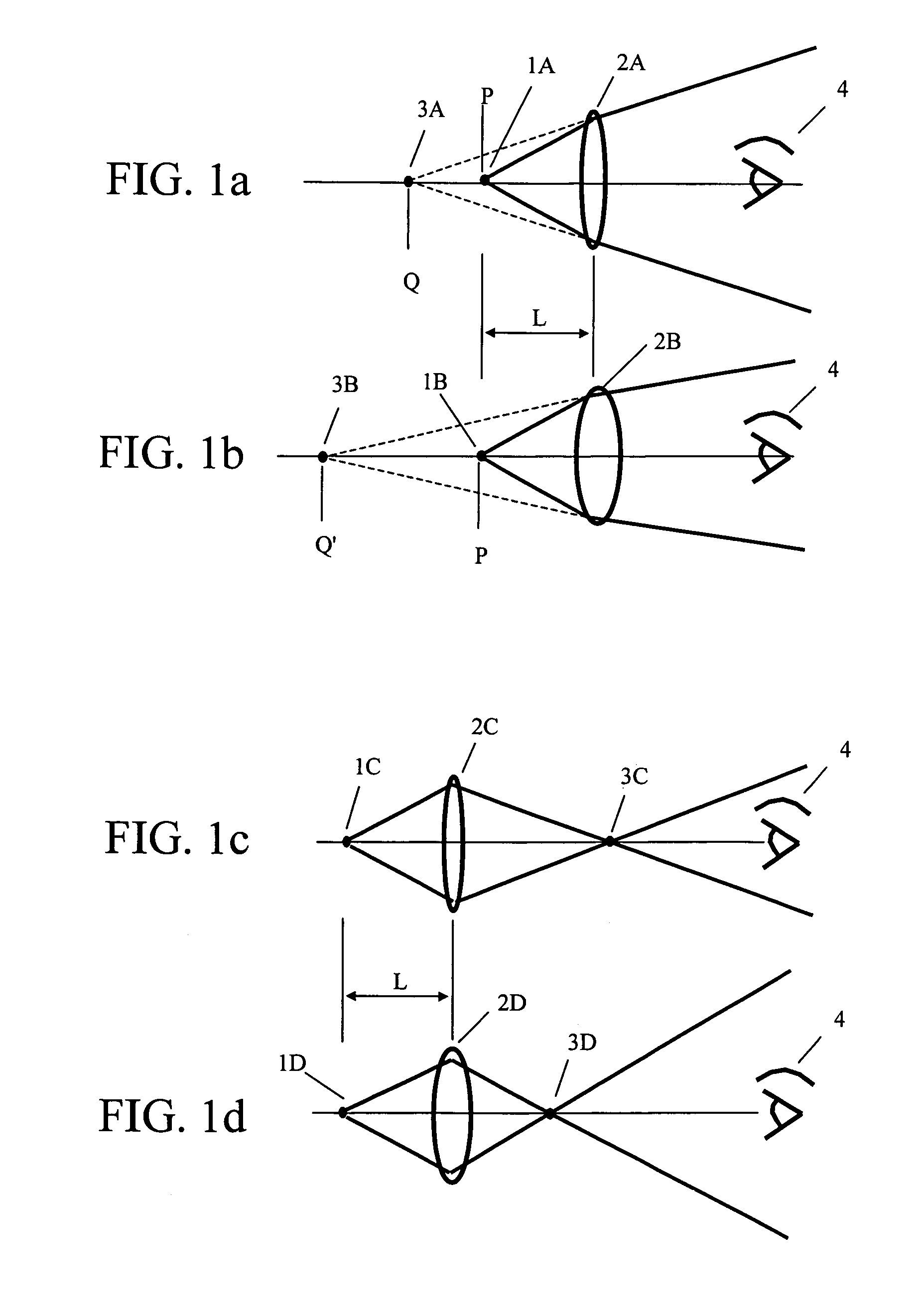 Three-dimensional display using variable focusing lens