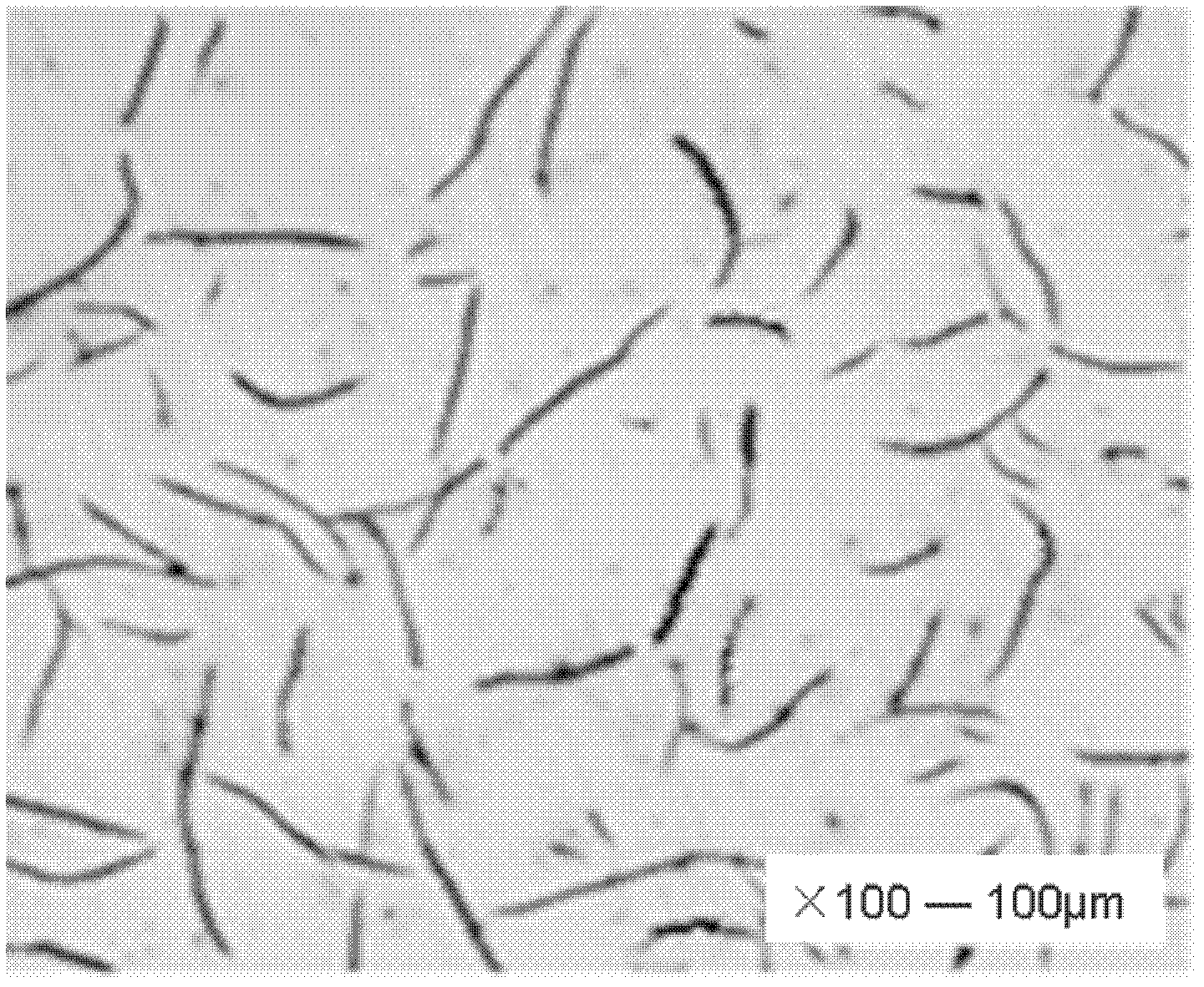 Special cleansing agent for short-flow high-strength cast iron and manufacturing process thereof