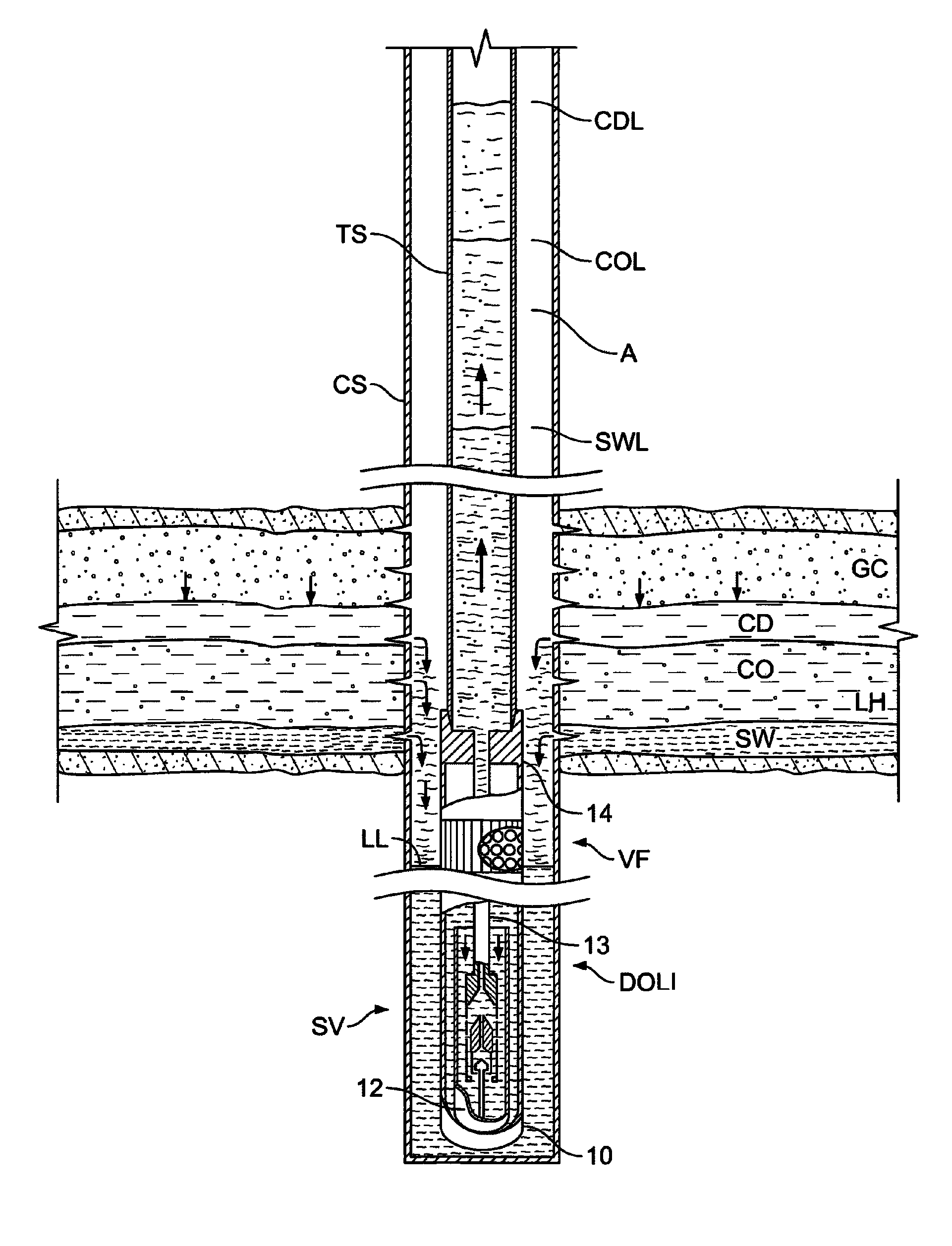 Total in place hydrocarbon recovery by isolated liquid and gas production through expanded volumetric wellbore exposure +