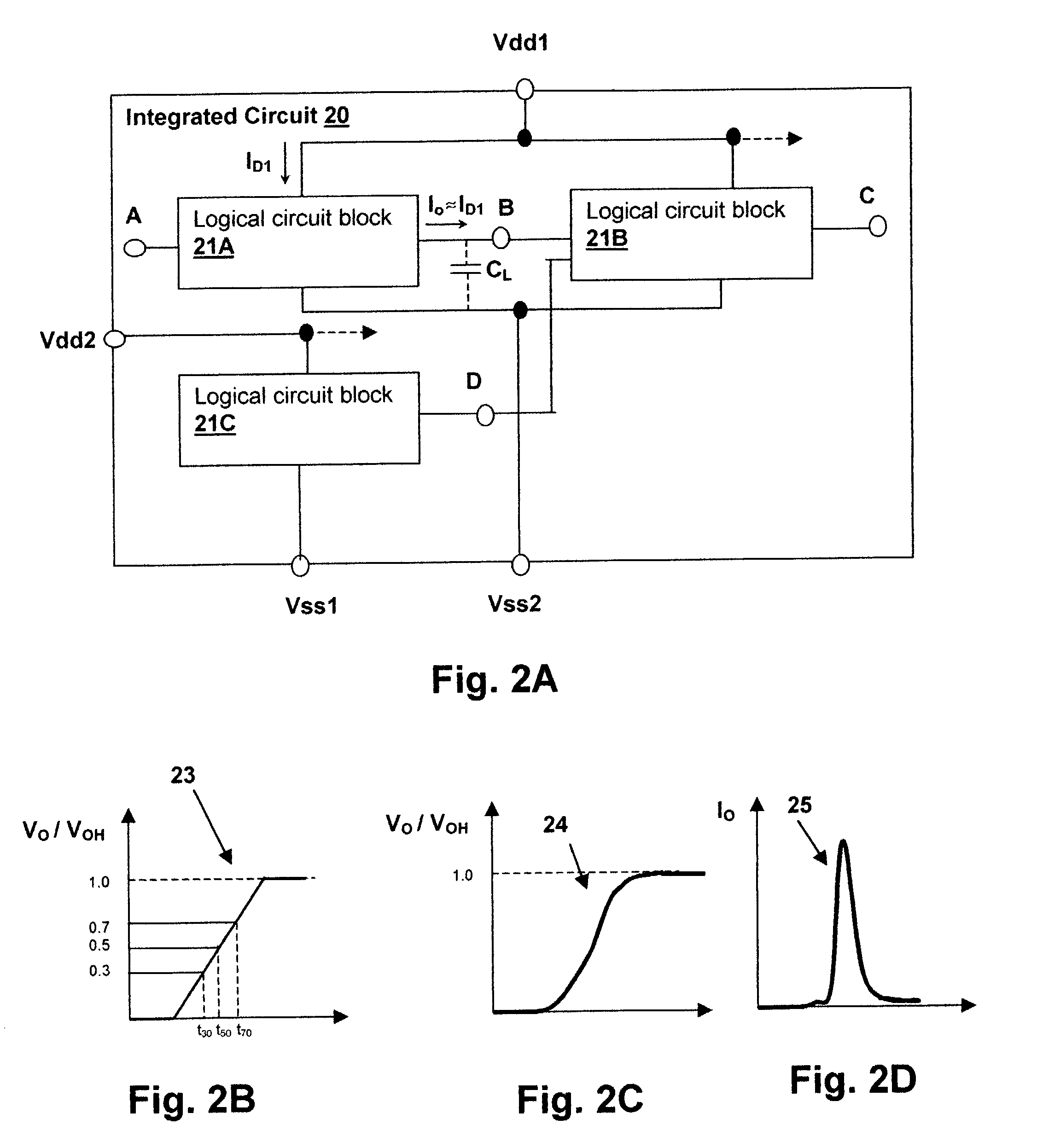 Method and system for power node current waveform modeling