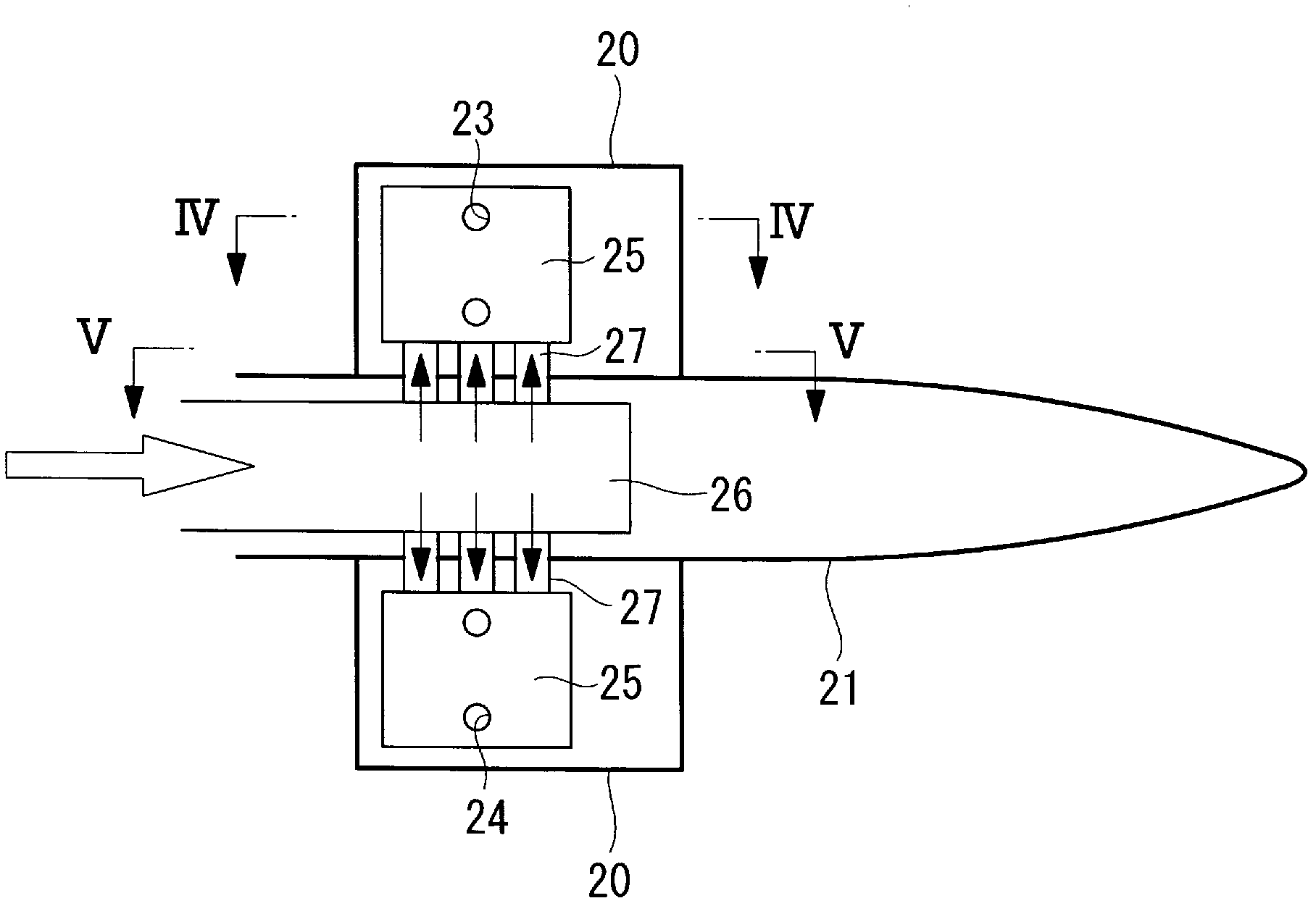 Combustion burner for gas turbine