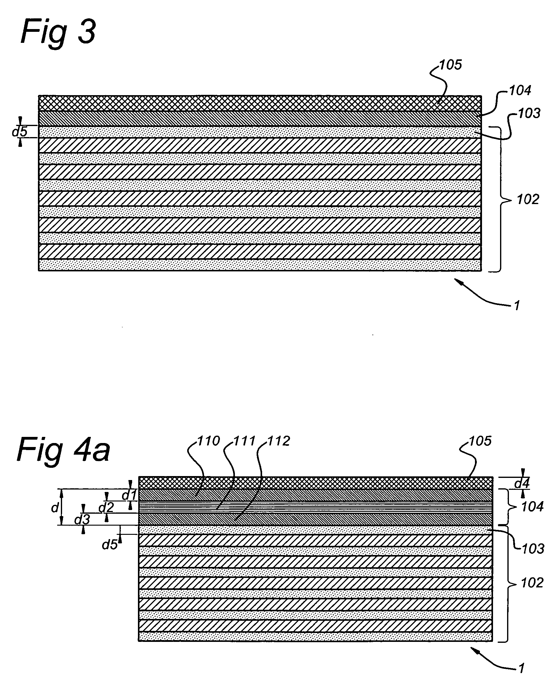 Spectral purity filter for multi-layer mirror, lithographic apparatus including such multi-layer mirror, method for enlarging the ratio of desired radiation and undesired radiation, and device manufacturing method