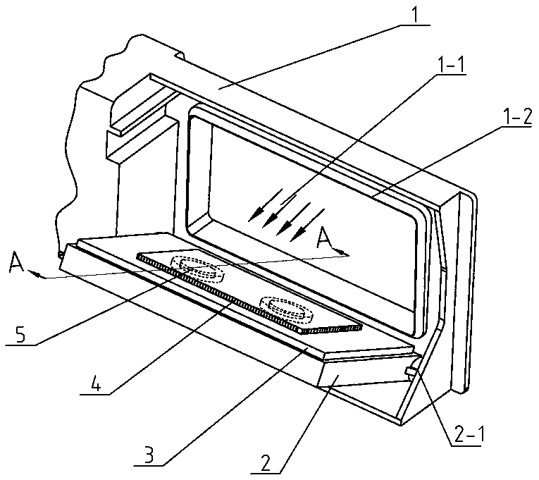 Air door device for refrigerator and freezer