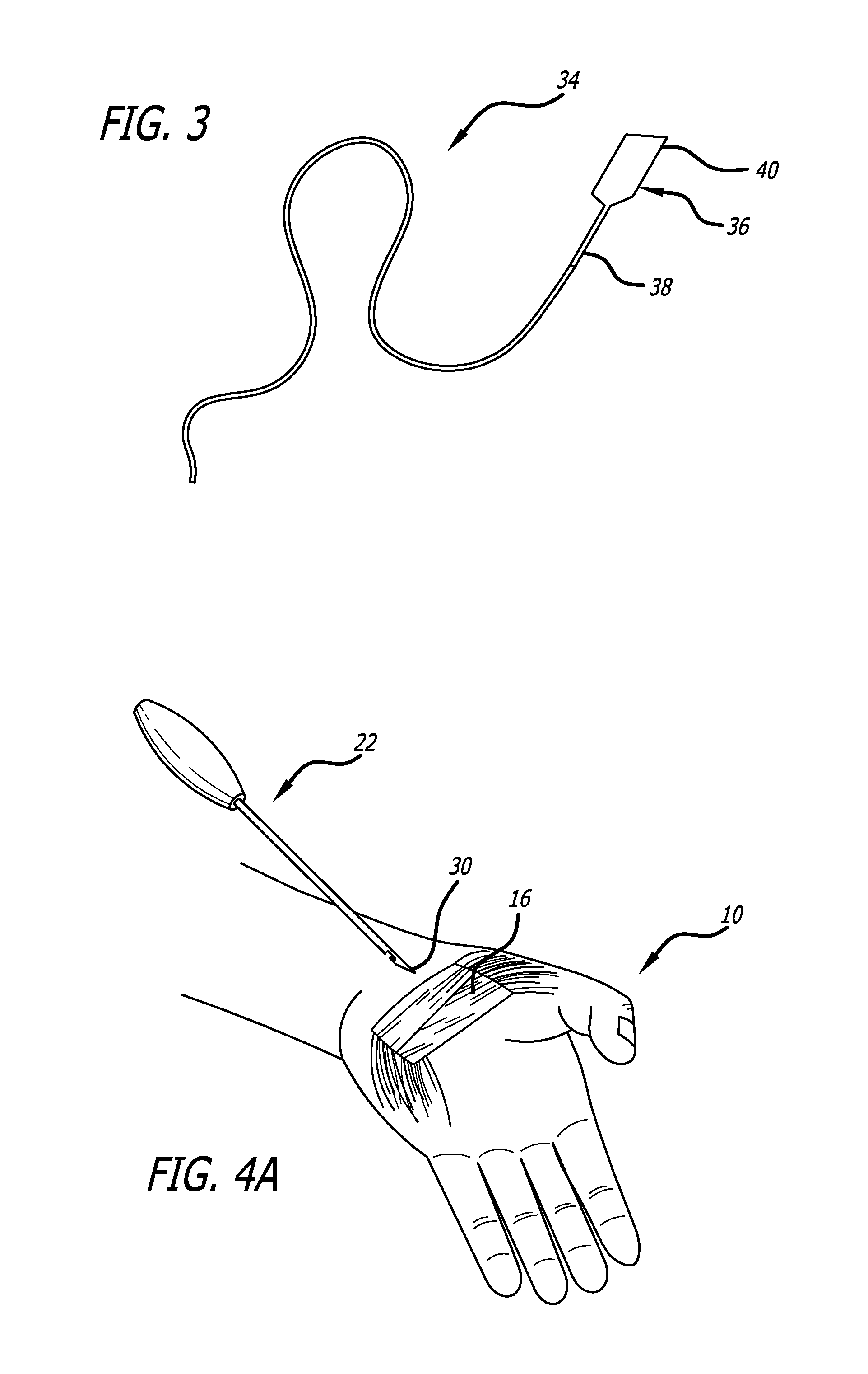 Method and apparatus for thread transection of a ligament