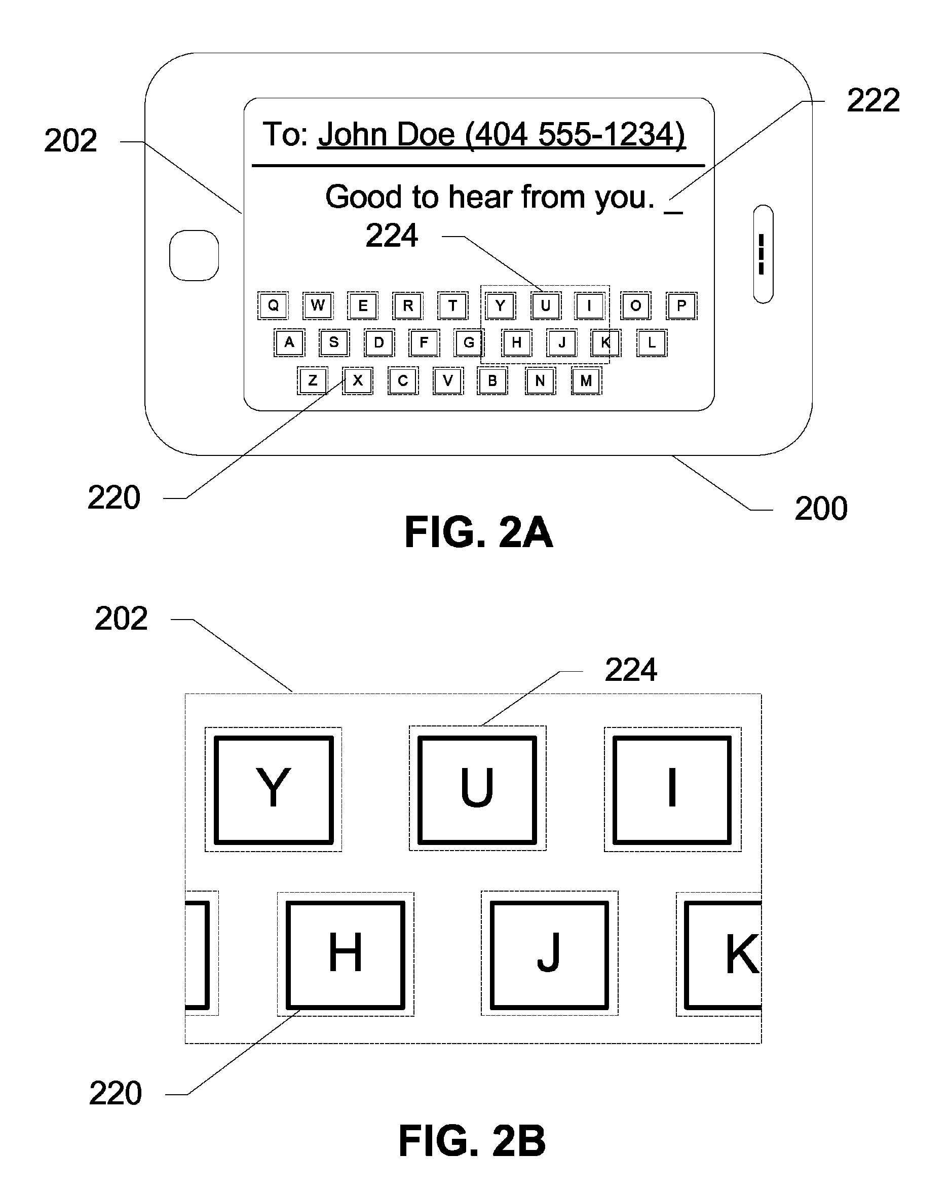 Predictive sensitized keypad