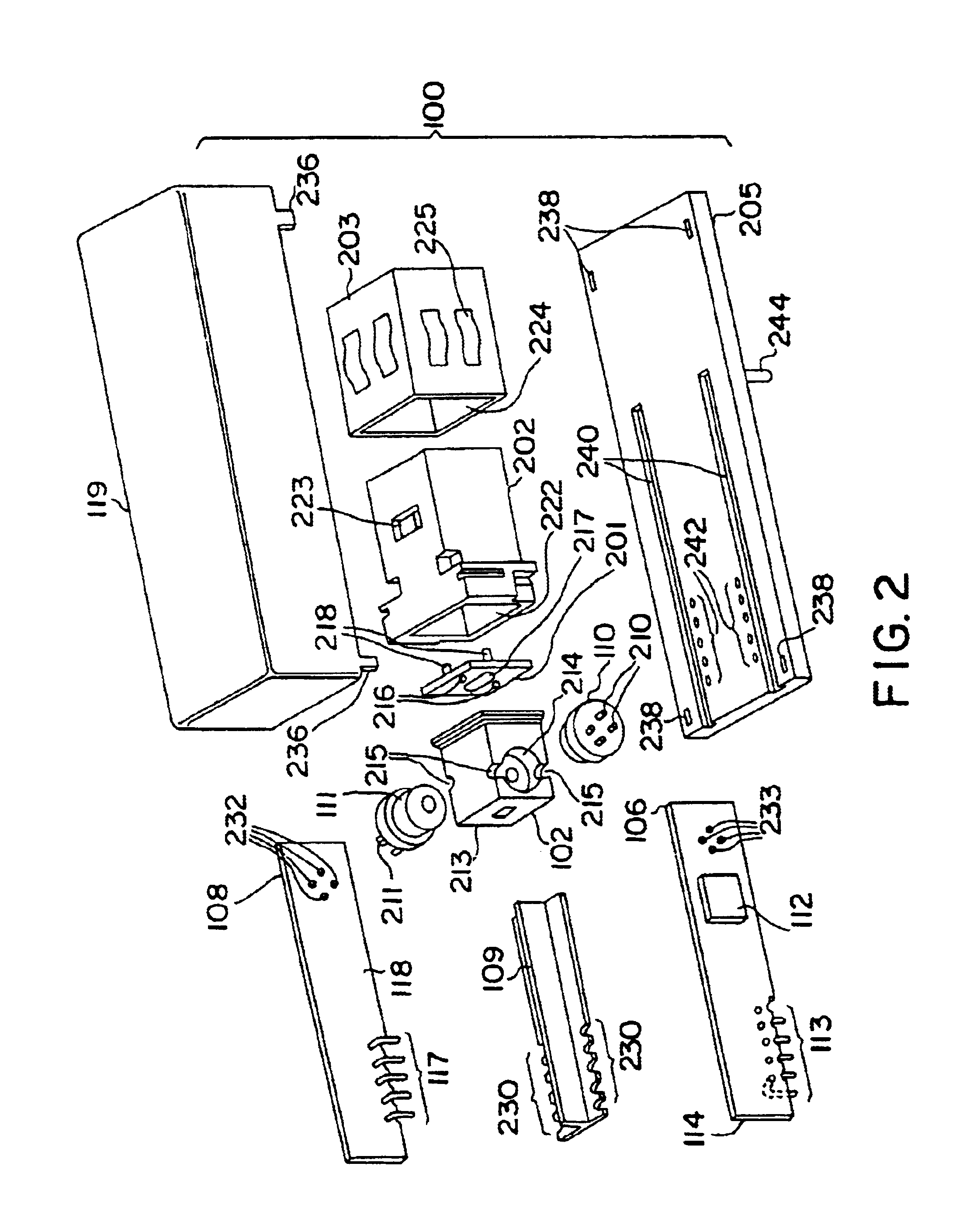 Method and apparatus for vertical board construction of fiber optic transmitters, receivers and transceivers