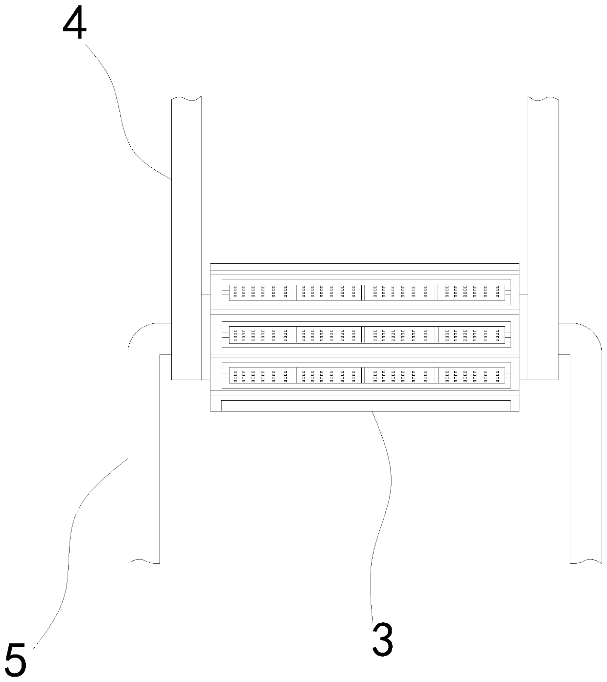 Automatic efficient textile product drying device