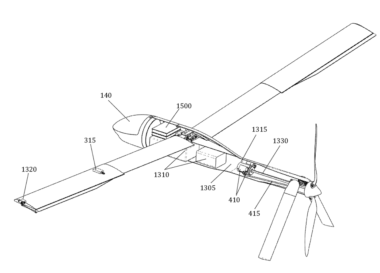 Foldable propeller blade with locking mechanism