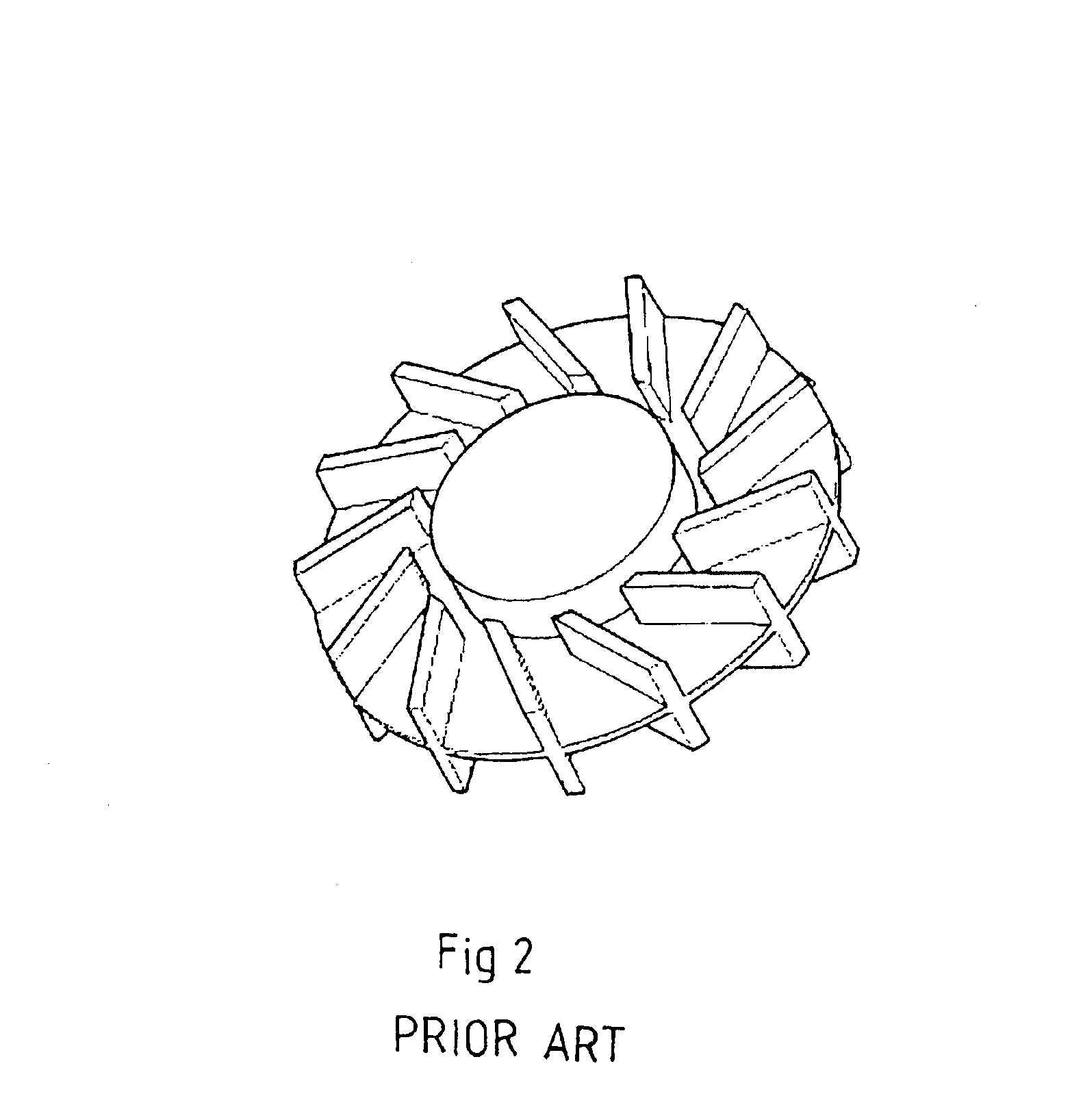 Eccentric heat dispensing fans