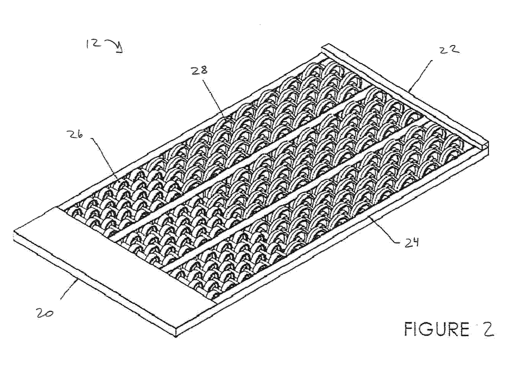 Controlled gravity feed shelf system