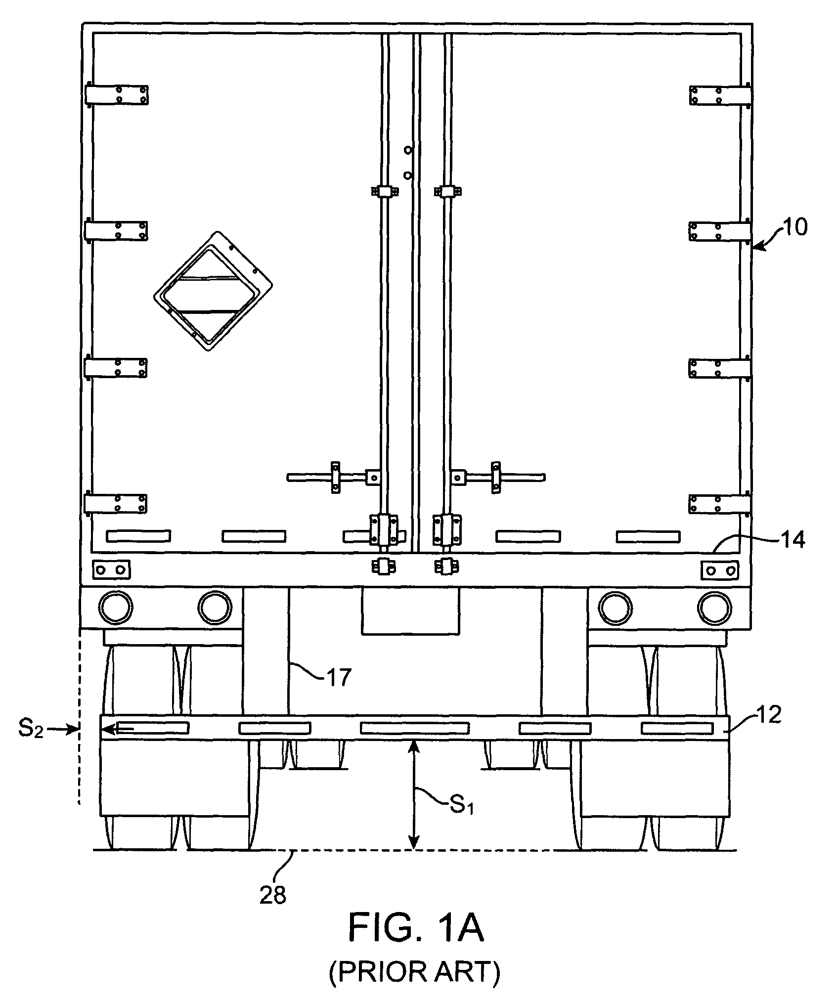 Lift and moveable underride