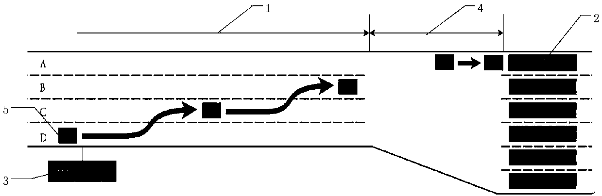 ETC (Electronic Toll Collection) indication sign setting distance safety evaluation method for mainline toll station on the basis of dynamics simulation