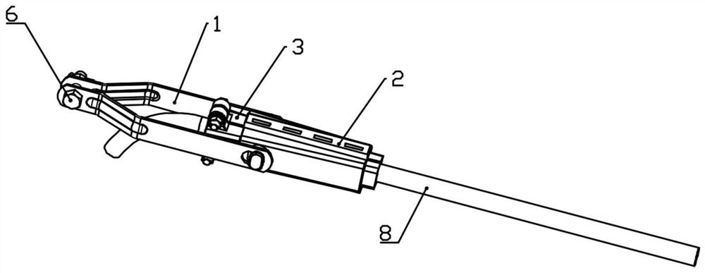 Closed shell wedge-shaped strain clamp for overhead insulated conductor