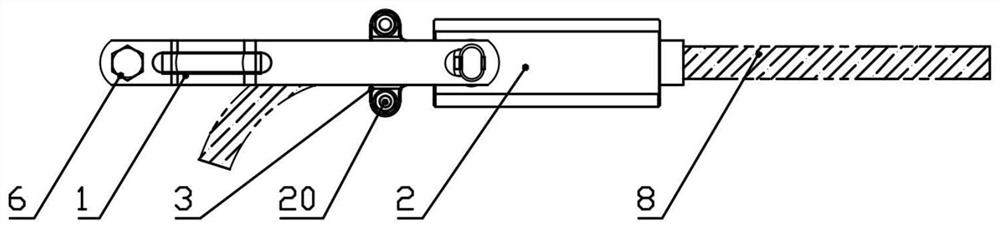 Closed shell wedge-shaped strain clamp for overhead insulated conductor