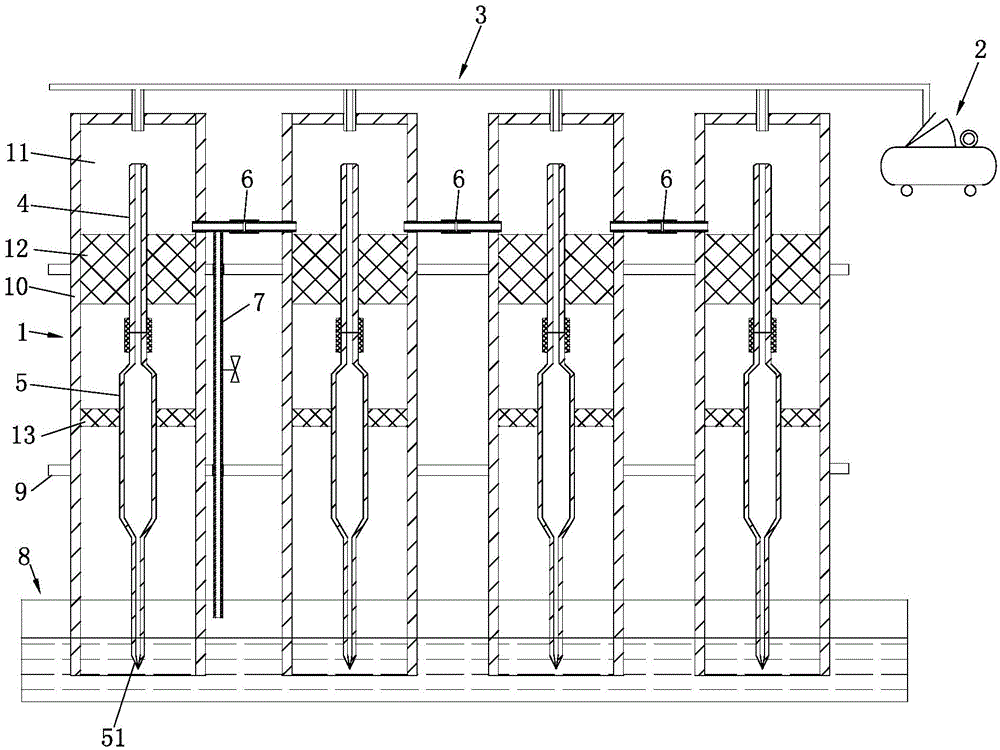 High-precision lead-acid battery acid and liquid supplementing device